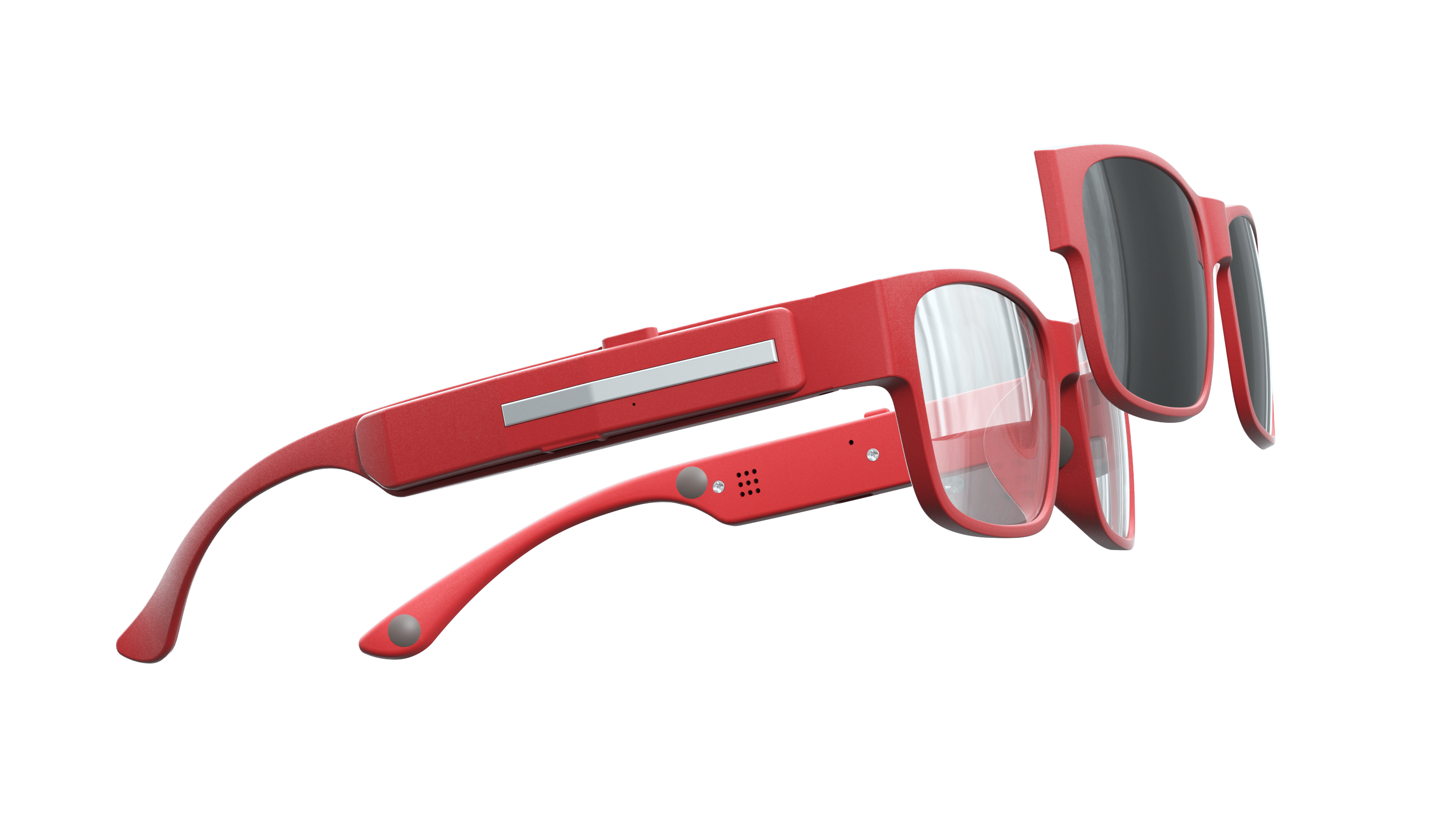 负离子眼镜工厂推出新品骨传导眼镜